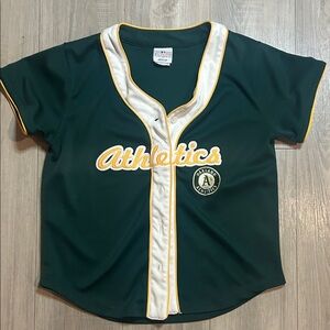 Athletic Women’s Green Baseball Jersey